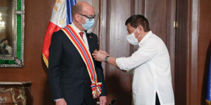 President Duterte and Ambassador Pruce