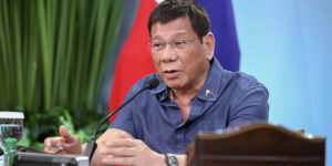 President Rodrigo Duterte