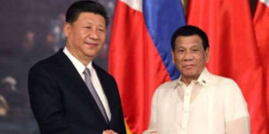 President Xi Jinping and President Rodrigo Duterte