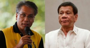 Mar Roxas and Duterte