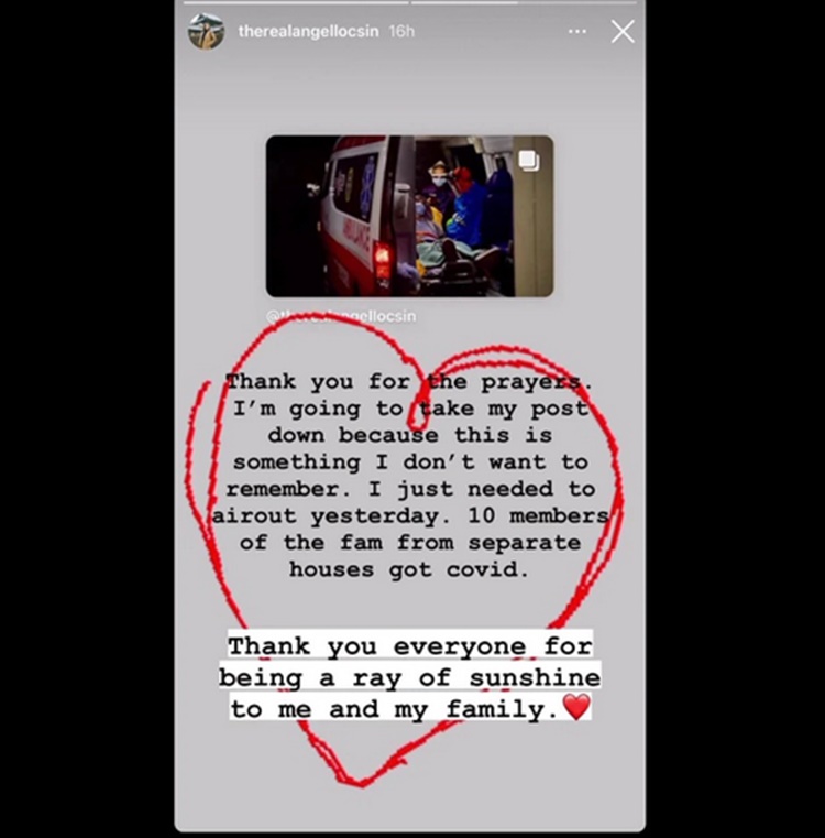 Angel Locsin Post