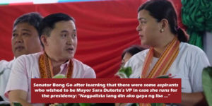 Bong Go Sara Duterte