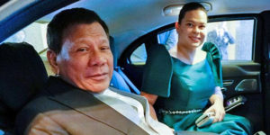Davao City Mayor Sara Duterte and President Rodrigo Duterte