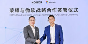 Honor and Microsoft