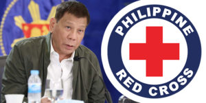 President Duterte Red Cross
