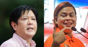 Bongbong Marcos and Sara Duterte