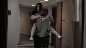 Erin Ocampo and her boyfriend