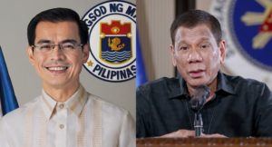 Isko Moreno and Duterte