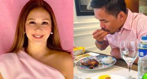 Korina Sanchez and Manny Pacquiao