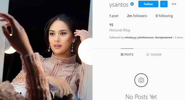 Yen Santos Deletes All her Posts on Instagram | Newspapers