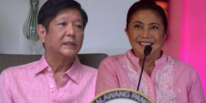 Bongbong Marcos and Leni Robredo