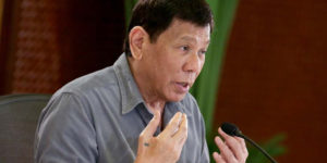 President Rodrigo Duterte