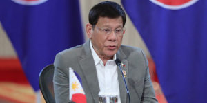 President Rodrigo Duterte