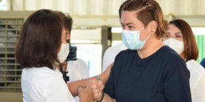 Sara Duterte and Gwen Garcia