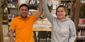 Sara Duterte and Mark Villar
