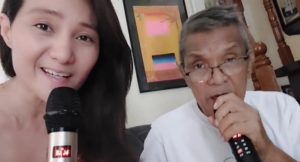 Gladys Reyes and her father