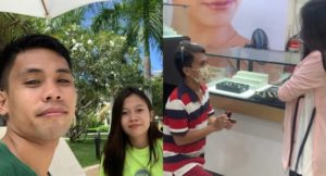 Yamyam Gucong and his girlfriend