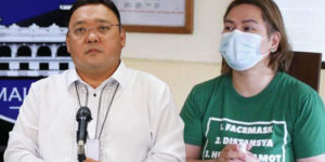 Harry Roque and Sara Duterte