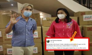 Leni Robredo, Ely Buendia