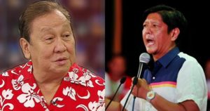 Lito Atienza, Bongbong Marcos Jr