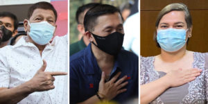President Duterte Bong Go Sara Duterte