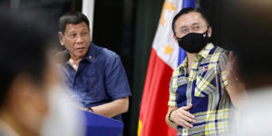President Duterte and Bong Go