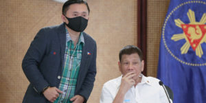 President Duterte and Bong Go