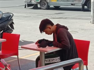 Hardworking Delivery Rider