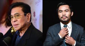 Chavit Singson and Manny Pacquiao