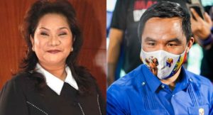 Cristy Fermin and Manny Pacquiao
