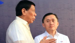 Duterte and Bong Go