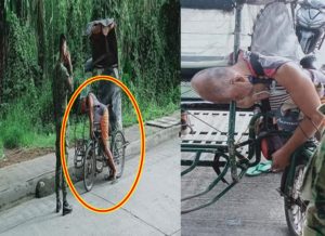 Elderly Pedicab Driver