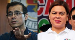 Isko Moreno and Sara Duterte