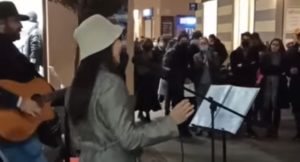 Pinay singer in Italy