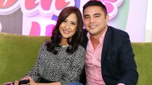Jolina Magdangal and Marvin Agustin