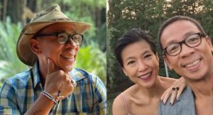 Kuya Kim and his wife