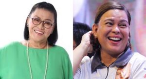 Lolit Solis and Sara Duterte