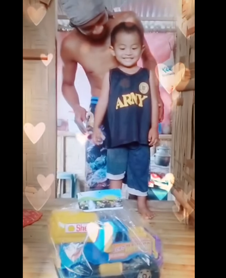 Loving Dad Surprises Beloved Son W Toy Truck Heartwarming Video 4477