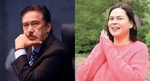 Tito Sotto and Sara Duterte