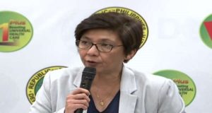 DOH Undersecretary Maria Rosario Vergeire