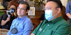 Harry Roque and Isko Moreno