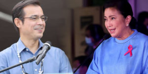 Leni Robredo and Isko Moreno