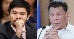 Manny Pacquiao, President Rodrigo Roa Duterte