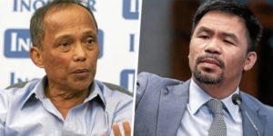 Manny Pacquiao and Alfonso Cusi