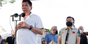 Senator Bong Go and President Duterte