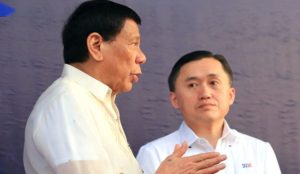 Bong Go and Duterte