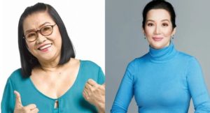 Lolit Solis and Kris Aquino