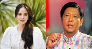 Lucy Torres-Gomez and Bongbong Marcos