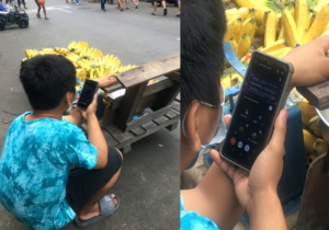 Young Banana Vendor