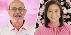 Jaime Fabregas and Leni Robredo